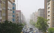 تنفس هوای آلوده در تهران با شاخص ۱۲۲