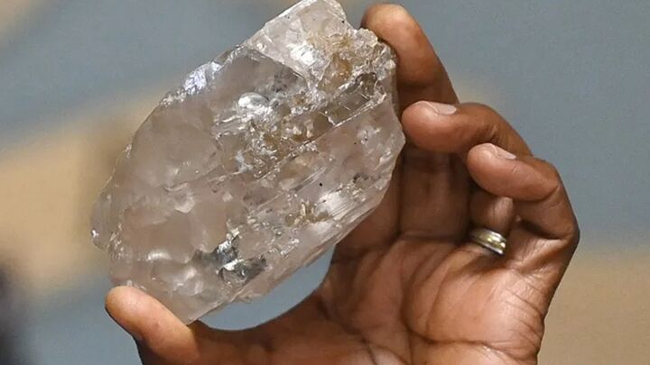 کشف دومین الماس بزرگ جهان در جنوب آفریقا کشف دومین الماس بزرگ جهان در جنوب آفریقا