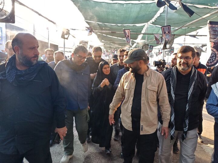 وزیر راه و سردار رادان در مرز شلمچه دیدار کردند وزیر راه و سردار رادان در مرز شلمچه دیدار کردند