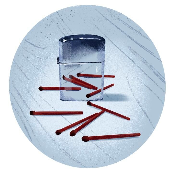 آیا میتوانید در ۵ ثانیه تشخیص دهید چند چوب کبریت در عکس وجود دارد؟