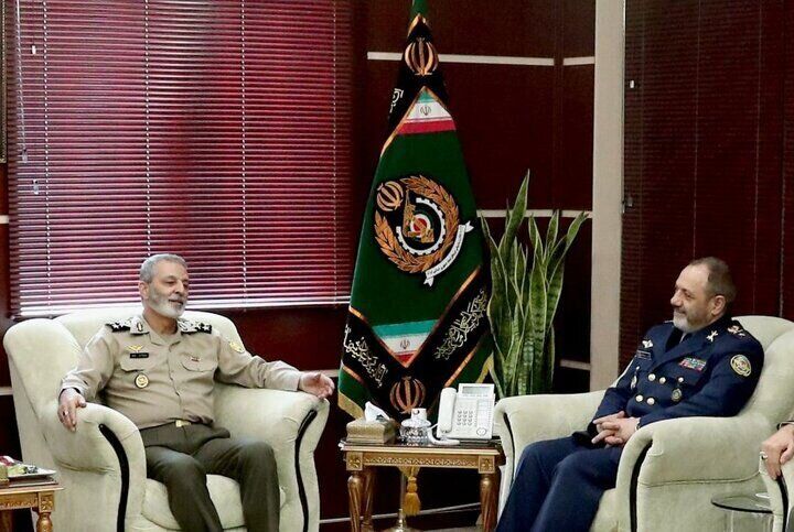 دیدار امیر موسوی با امیر نصیرزاده/ راههای تعامل بیشتر بررسی شد دیدار امیر موسوی با امیر نصیرزاده/ راههای تعامل بیشتر بررسی شد