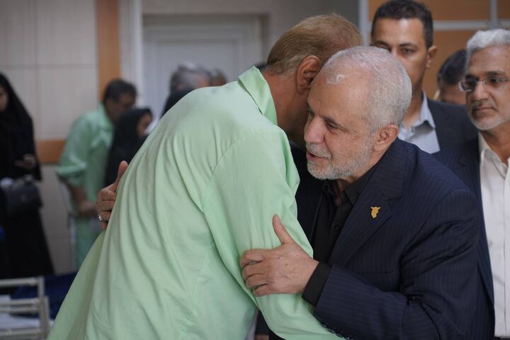 بازدید رئیس بنیاد شهید و امور ایثارگران از بیمارستان صدر و آسایشگاه جانبازان امام خمینی بازدید رئیس بنیاد شهید و امور ایثارگران از بیمارستان صدر و آسایشگاه جانبازان امام خمینی