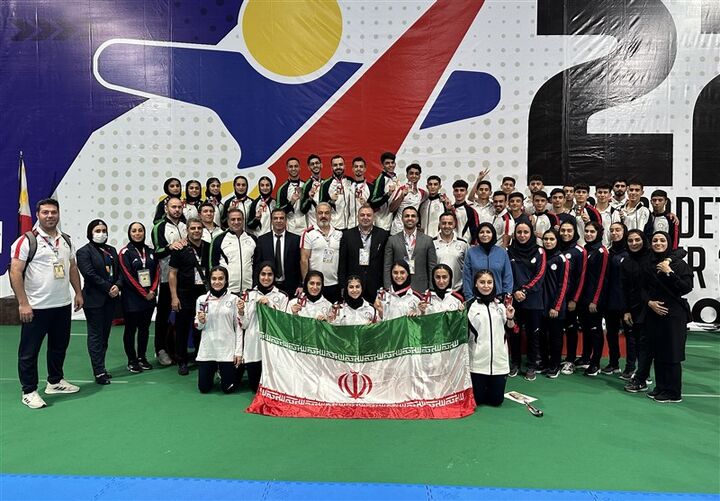 قهرمانی امیدهای کاراته ایران در آسیا قهرمانی امیدهای کاراته ایران در آسیا