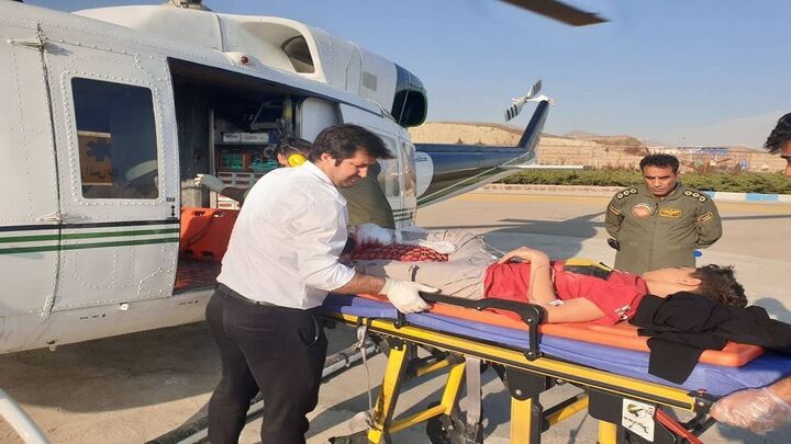 چهار سورتی پرواز اورژانس هوایی استان تهران در یک روز پرکار چهار سورتی پرواز اورژانس هوایی استان تهران در یک روز پرکار