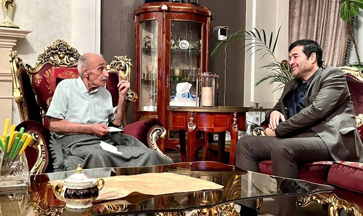 عیادت وزیر ورزش از پیشکسوت فوتبال ایران عیادت وزیر ورزش از پیشکسوت فوتبال ایران