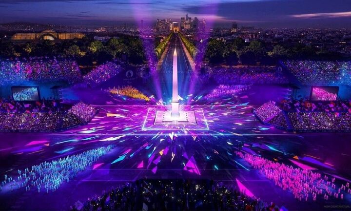 آغاز افتتاحیه بازیهای پارالمپیک پاریس با حضور مکرون آغاز افتتاحیه بازیهای پارالمپیک پاریس با حضور مکرون