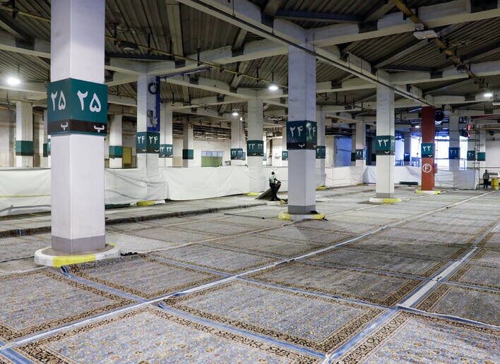 اسکان ۳۳ هزار زائر امام رضا(ع) در حرم مطهر رضوی اسکان ۳۳ هزار زائر امام رضا(ع) در حرم مطهر رضوی