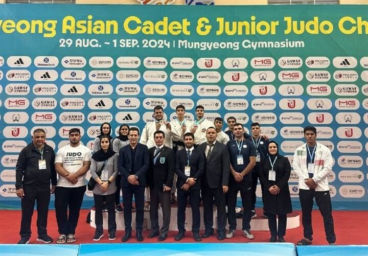 کسب ۳ مدال نقره و یک برنز جوانان جودو ایران در قهرمانی آسیا کسب ۳ مدال نقره و یک برنز جوانان جودو ایران در قهرمانی آسیا