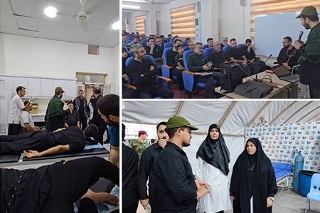 ویزیت حدود ۴ هزار ۴۰۰ زائر اربعین توسط متخصصان طب ایرانی ویزیت حدود ۴ هزار ۴۰۰ زائر اربعین توسط متخصصان طب ایرانی