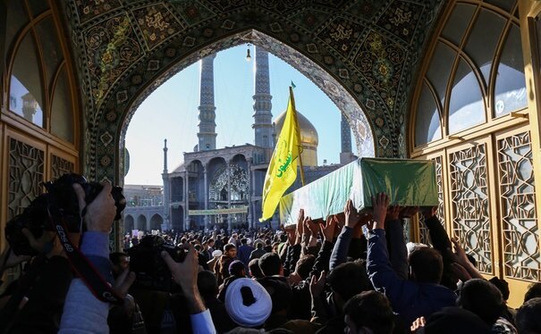 دو شهید مدافع حرم در قم تشییع می‌شوند