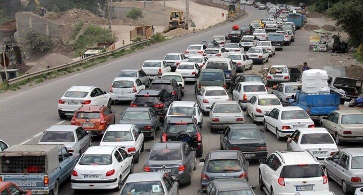 وضعیت ترافیکی جاده هراز و محور کندوان وضعیت ترافیکی جاده هراز و محور کندوان