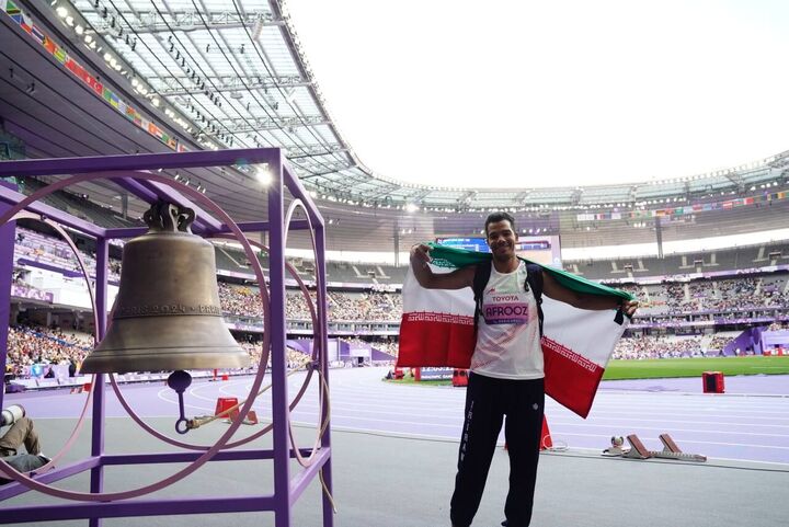 افروز: مدالم را نذر امام رضا کرده بودم افروز: مدالم را نذر امام رضا کرده بودم