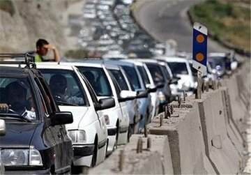 ترافیک نیمه‌سنگین در ۴ محور مواصلاتی منتهی به تهران