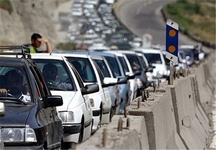 ترافیک نیمه‌سنگین در ۴ محور مواصلاتی منتهی به تهران