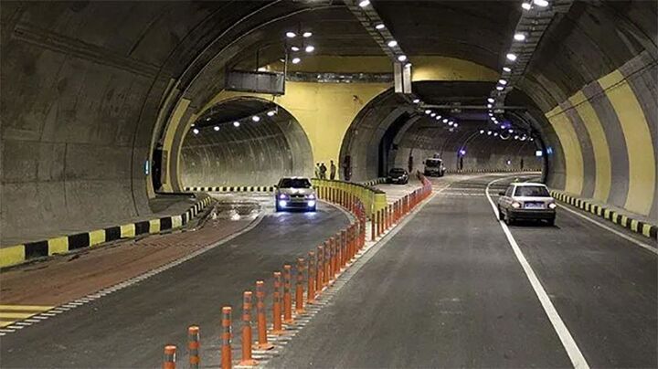 مسیر شرق به غرب تونل نیایش امشب مسدود است مسیر شرق به غرب تونل نیایش امشب مسدود است