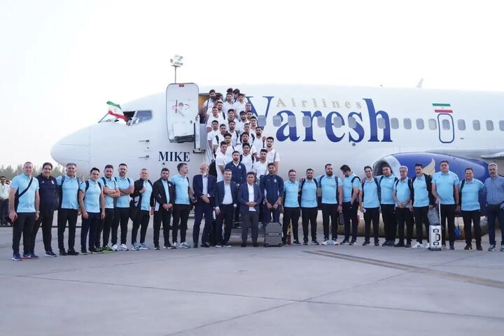 تیم ملی فوتبال عازم امارات شد تیم ملی فوتبال عازم امارات شد