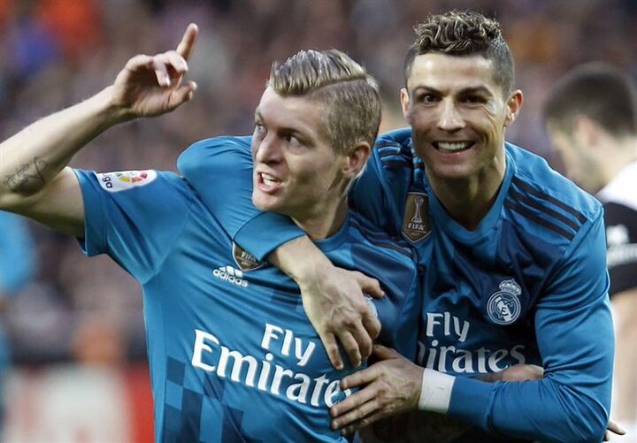 پیام جالب کروس برای رکورد جدید کریستیانو رونالدو پیام جالب کروس برای رکورد جدید کریستیانو رونالدو