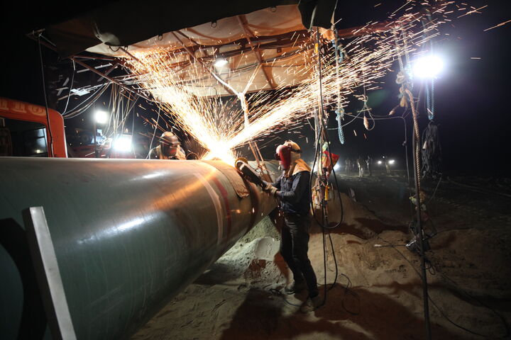 خط لوله گاز میناب _ سیریک - کوه مبارک در آینده نزدیک بهبهره برداری می رسد خط لوله گاز میناب _ سیریک - کوه مبارک در آینده نزدیک بهبهره برداری می رسد