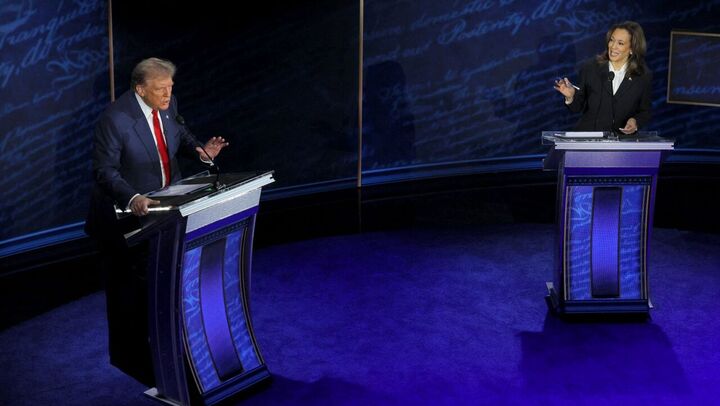 هریس در مناظره انتخاباتی با ترامپ پیروز شده است هریس در مناظره انتخاباتی با ترامپ پیروز شده است