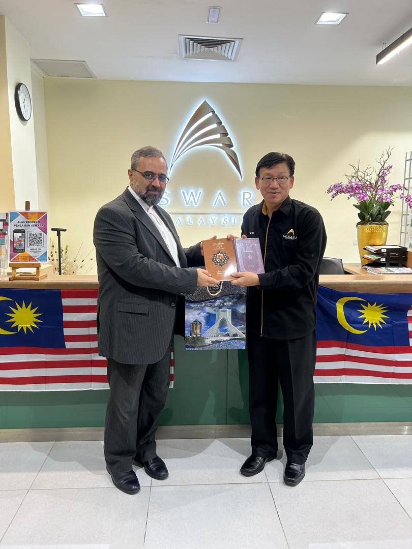 رایزن فرهنگی ایران از مجموعه هنری آسوارا بازدید کرد/ اجرای پروژه «هد-هد» برای بررسی مشترکات زبانی با مالزی