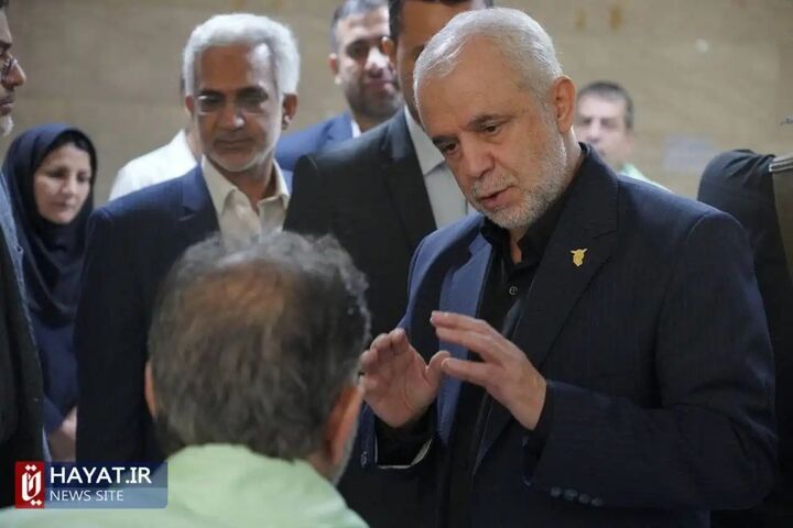 بازدید رییس بنیاد شهید و امور ایثارگران از مرکز توانبخشی جانبازان شهید بهشتی + فیلم بازدید رییس بنیاد شهید و امور ایثارگران از مرکز توانبخشی جانبازان شهید بهشتی + فیلم