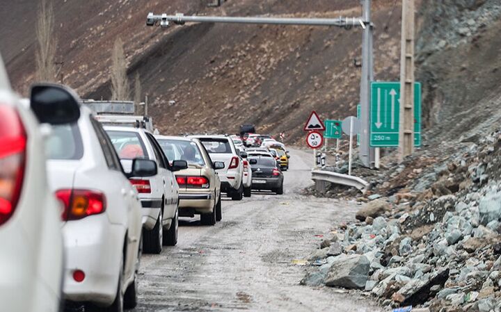 ترافیک در کندوان سنگین است ترافیک در کندوان سنگین است