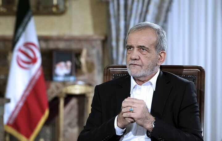 پزشکیان عید فطر را به سران و مردم کشورهای اسلامی تبریک گفت پزشکیان عید فطر را به سران و مردم کشورهای اسلامی تبریک گفت