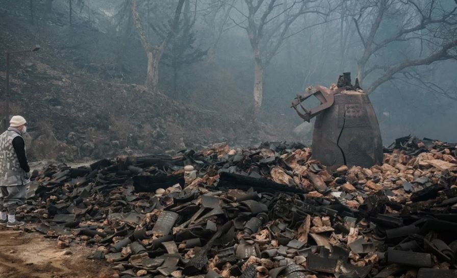 آتشسوزی در کرهجنوبی جان ۱۹ نفر را گرفت