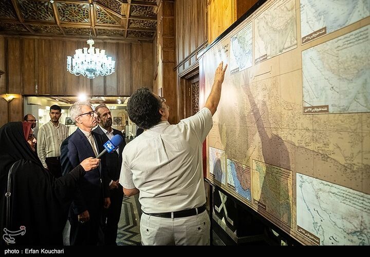 نمایش ۱۶ نقشۀ کهن خلیج فارس