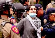 فیلم/ بازداشت دانشجویان حامی فلسطین در آمریکا