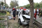 برخورد خودرو با درخت در رشت جان سه نفر را گرفت