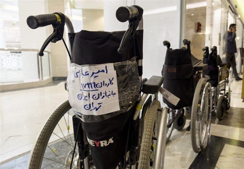 استقبال ویژه از کاروان جانبازان در مدینه+تصاویر