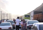 ترافیک سنگین در محور هراز