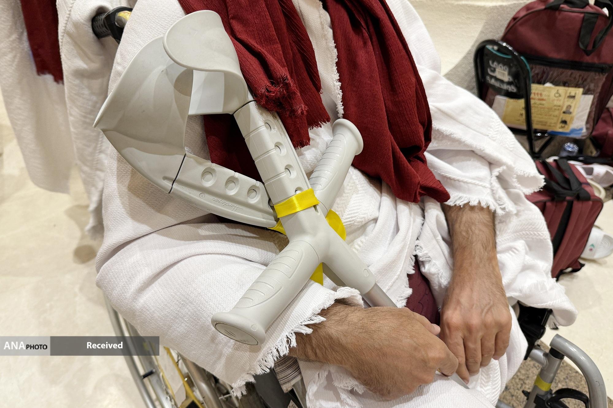 تصاویر/ اعزام کاروان جانبازان به مکه مکرمه