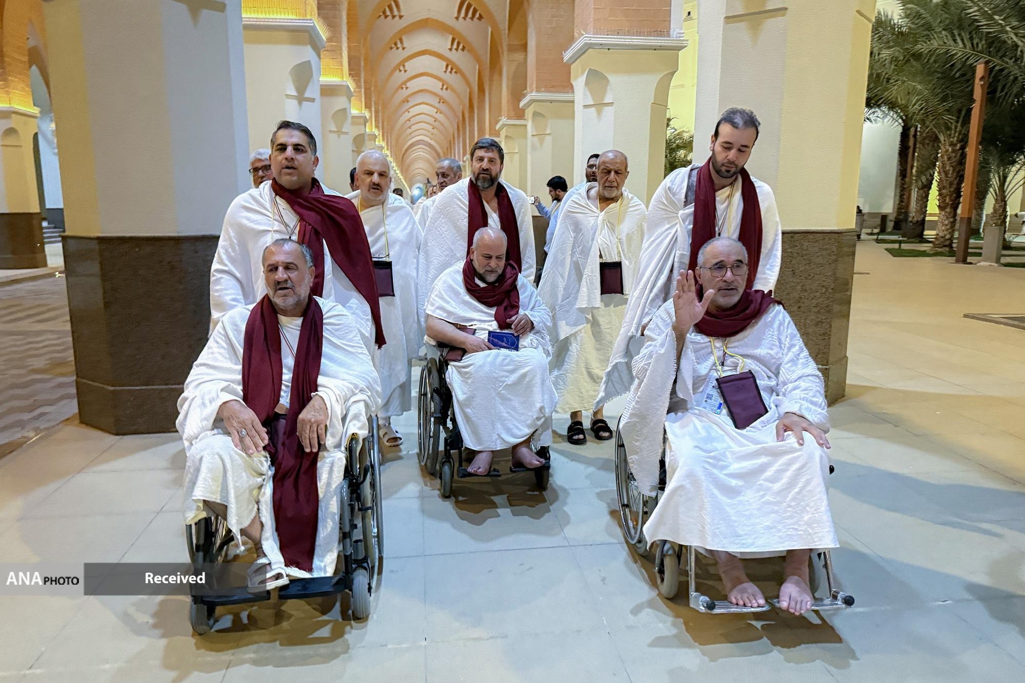 تصاویر/ اعزام کاروان جانبازان به مکه مکرمه