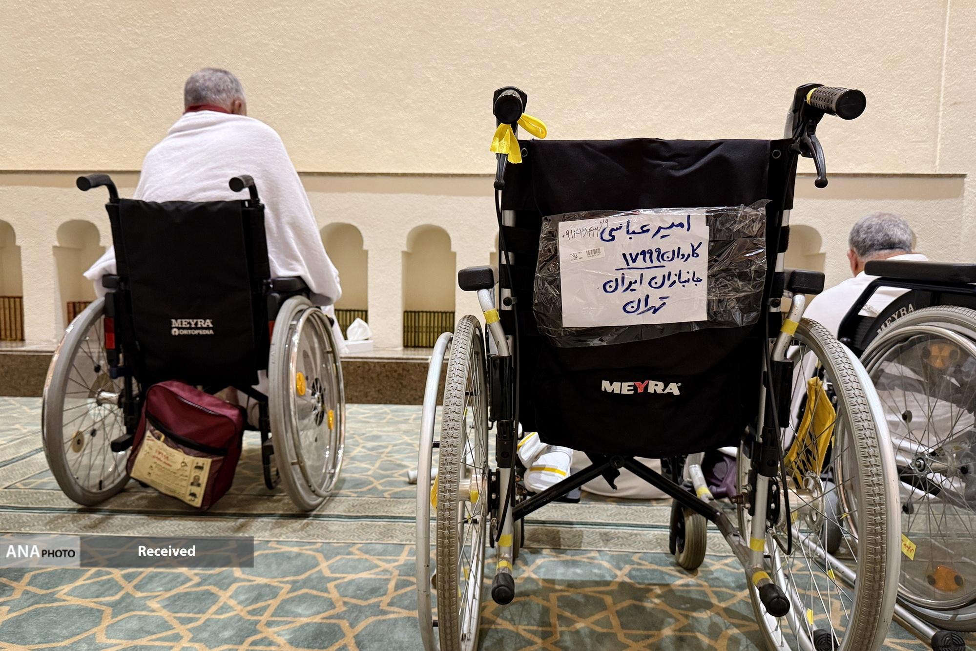 تصاویر/ اعزام کاروان جانبازان به مکه مکرمه