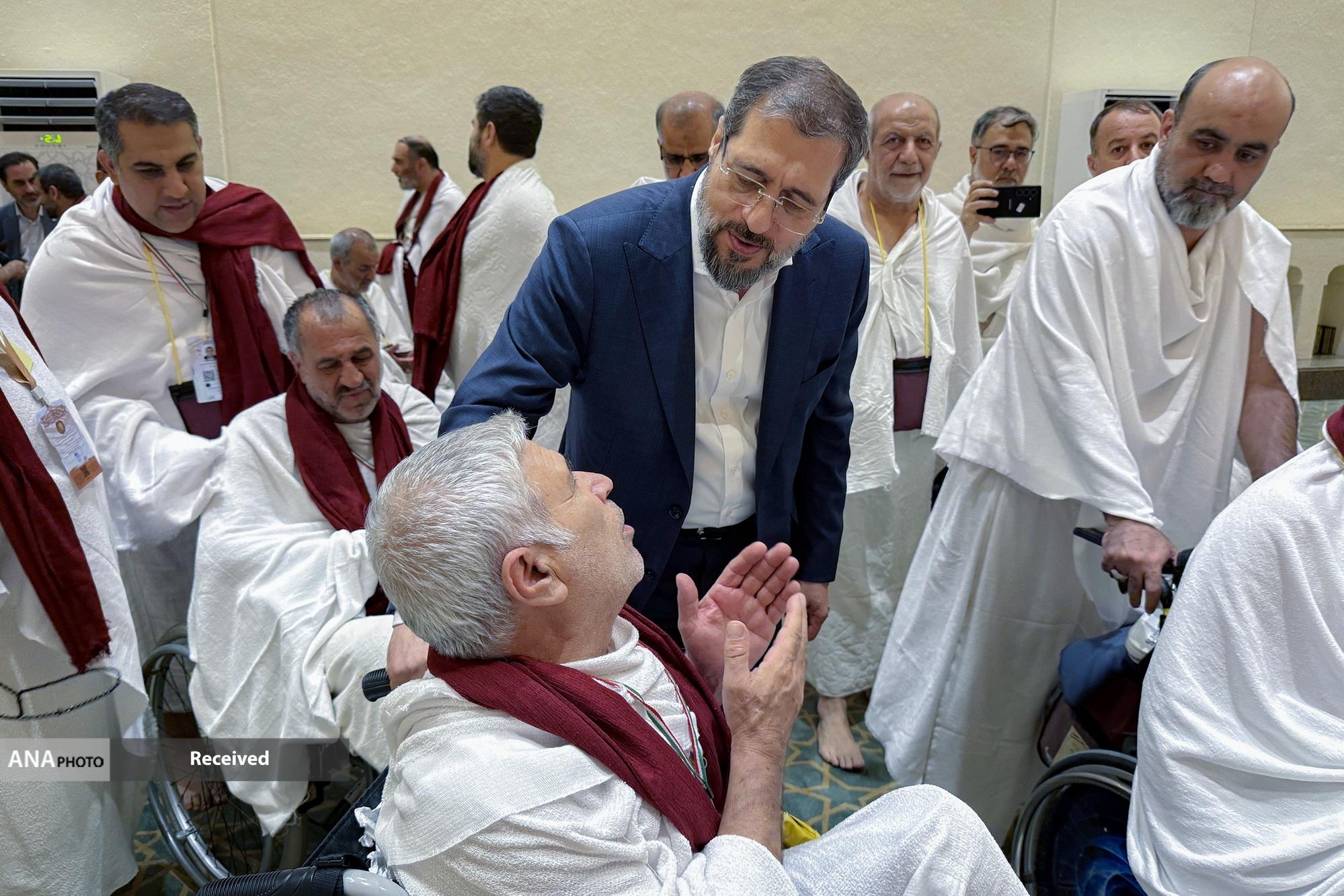 تصاویر/ اعزام کاروان جانبازان به مکه مکرمه