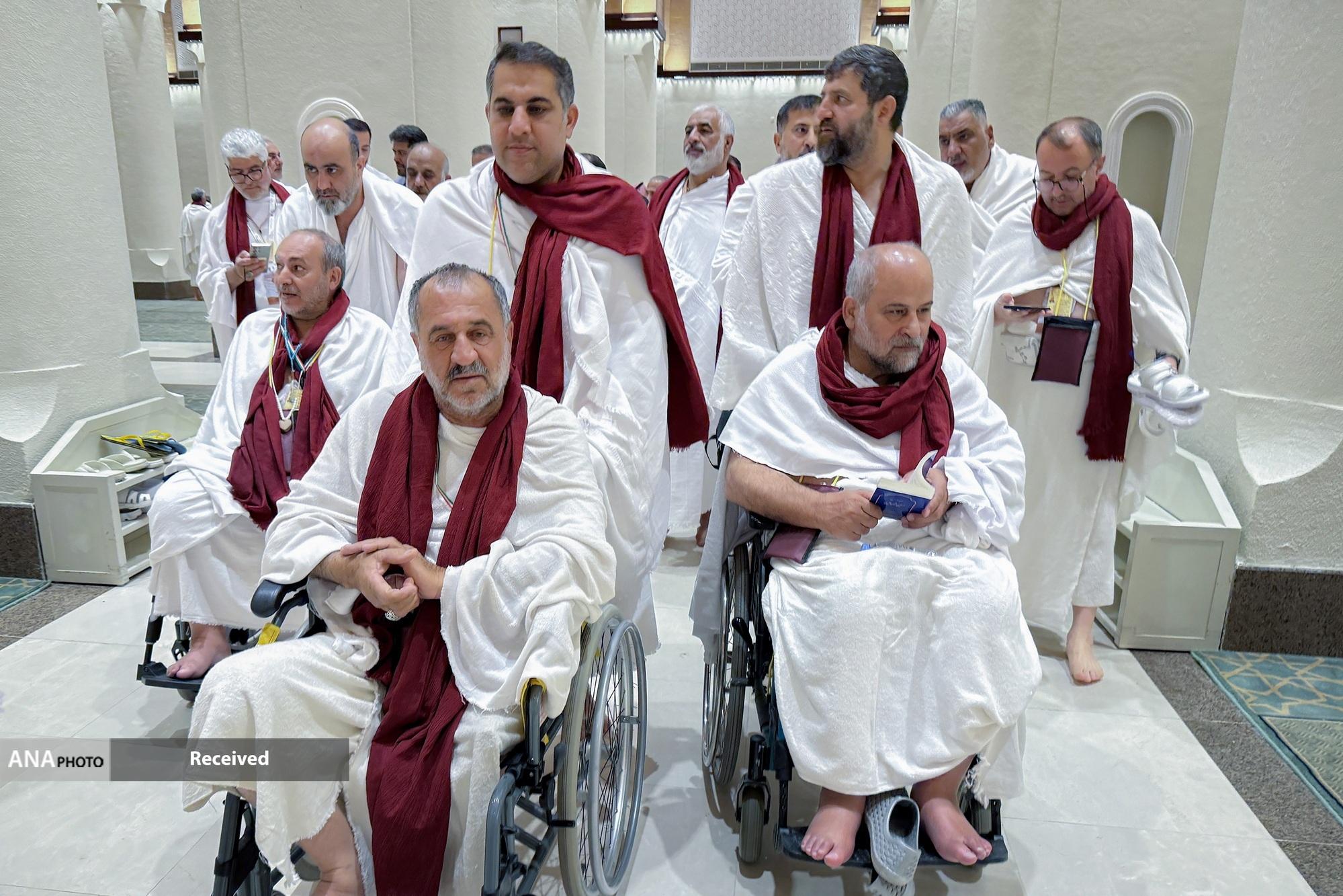 تصاویر/ اعزام کاروان جانبازان به مکه مکرمه