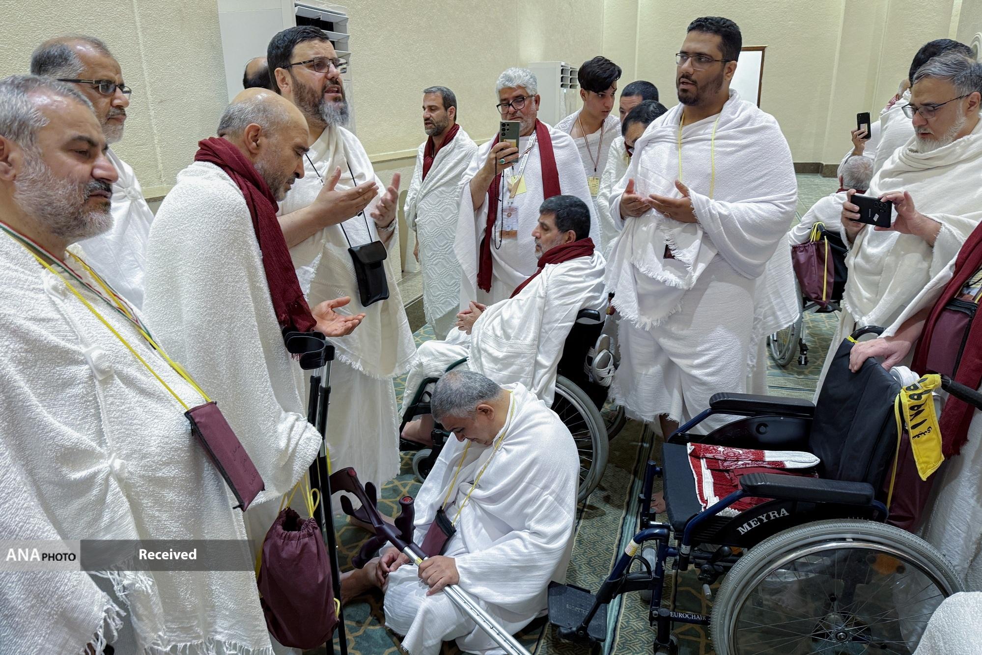 تصاویر/ اعزام کاروان جانبازان به مکه مکرمه