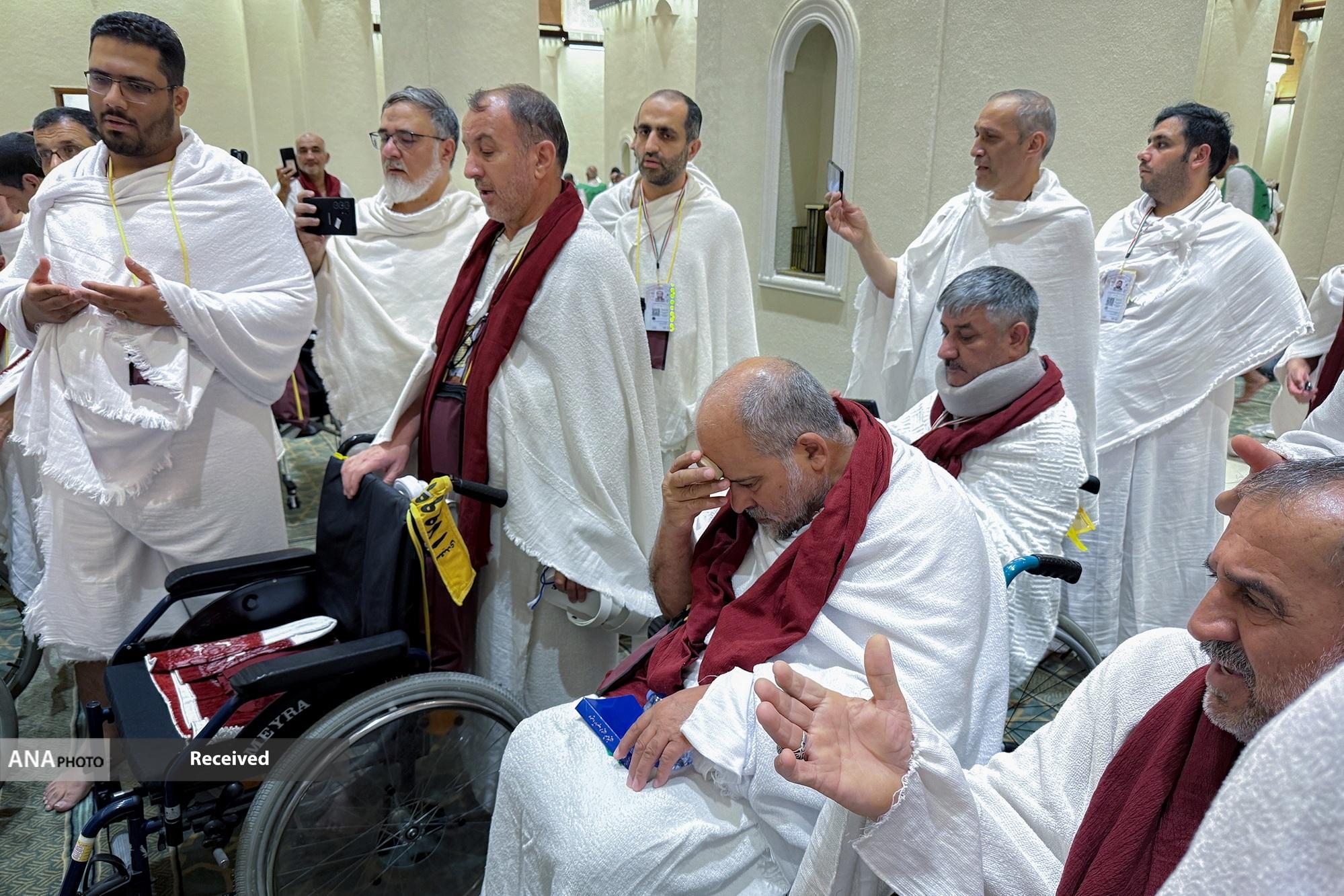 تصاویر/ اعزام کاروان جانبازان به مکه مکرمه