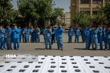 گزارش تصویری/ دستگیری ۲۳۰ سارق و مالخر در تهران