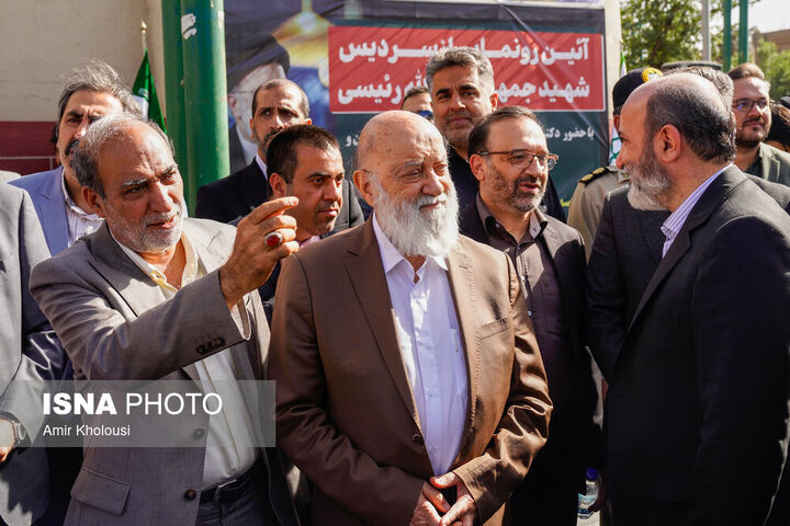 رونمایی از سردیس شهید رئیسی