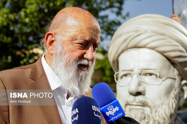 رونمایی از سردیس شهید رئیسی