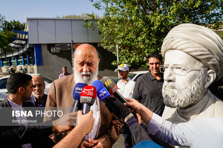 رونمایی از سردیس شهید رئیسی