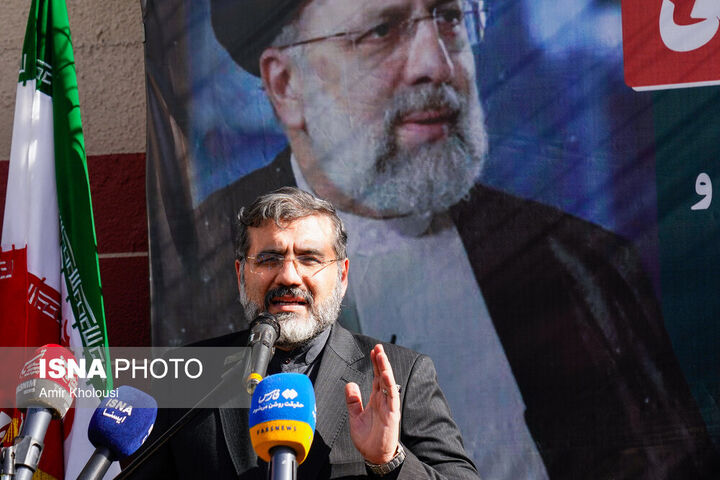 رونمایی از سردیس شهید رئیسی