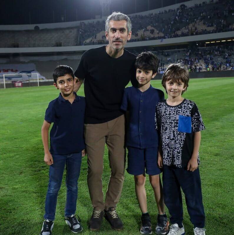 عکس/ جشن پدر فرزندی جباری در آزادی