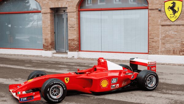 فروش خودروی شوماخر با قیمت نجومی