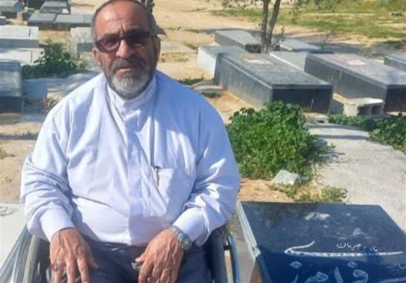 جانباز ۷۰ درصد به شهدا پیوست