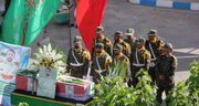 پیکر شهید مدافع امنیت در شهرکرد تشییع شد