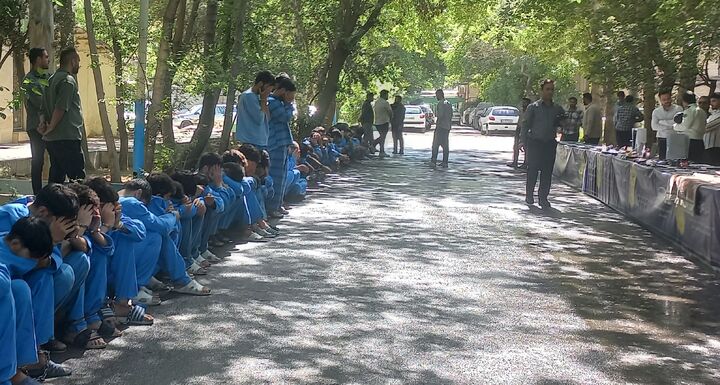 دستگیری ۹۵ سارق حرفه‌ای و خشن در تهران